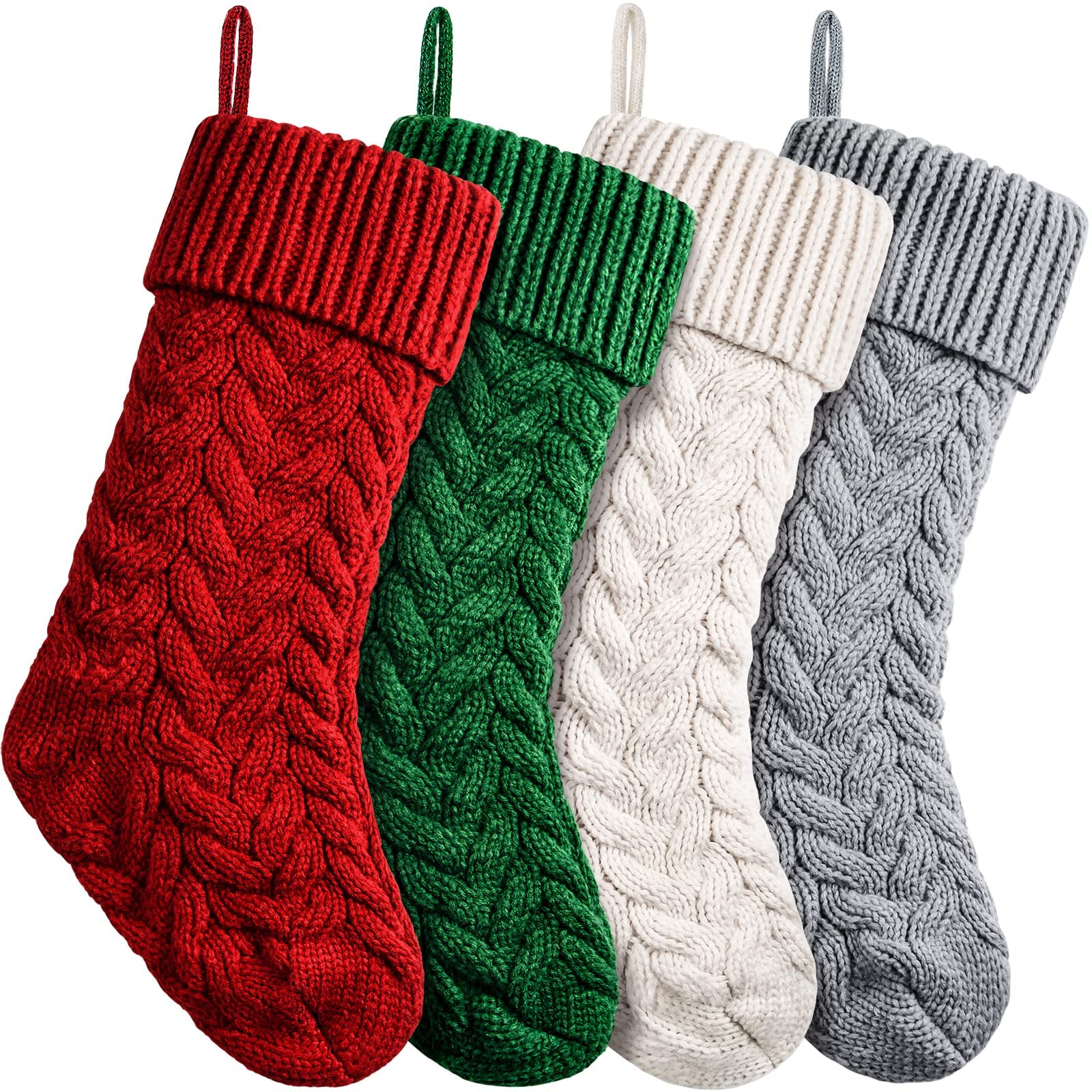 Knit Christmas Stockings Xmas