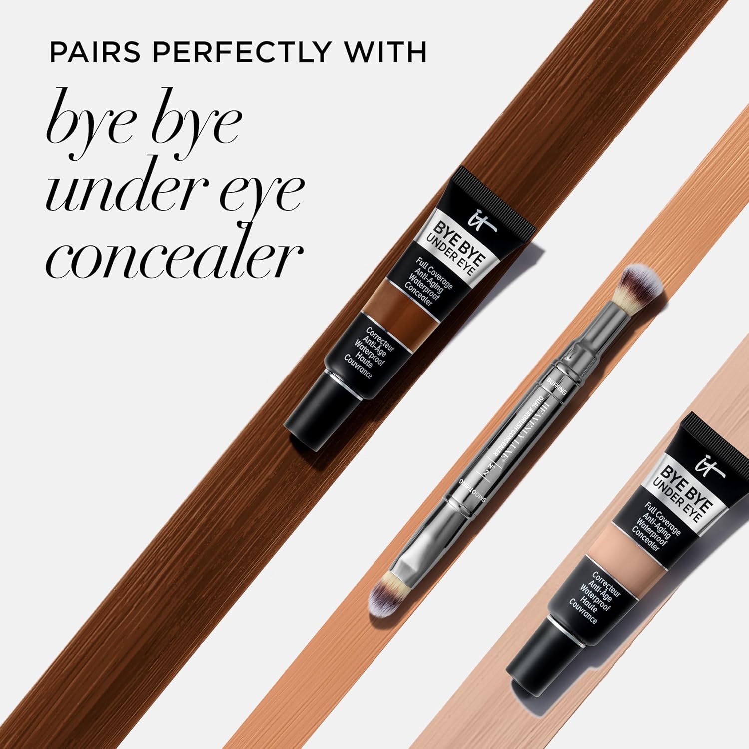 IT Cosmetics Heavenly Luxe Dual Airbrush Concealer Brush