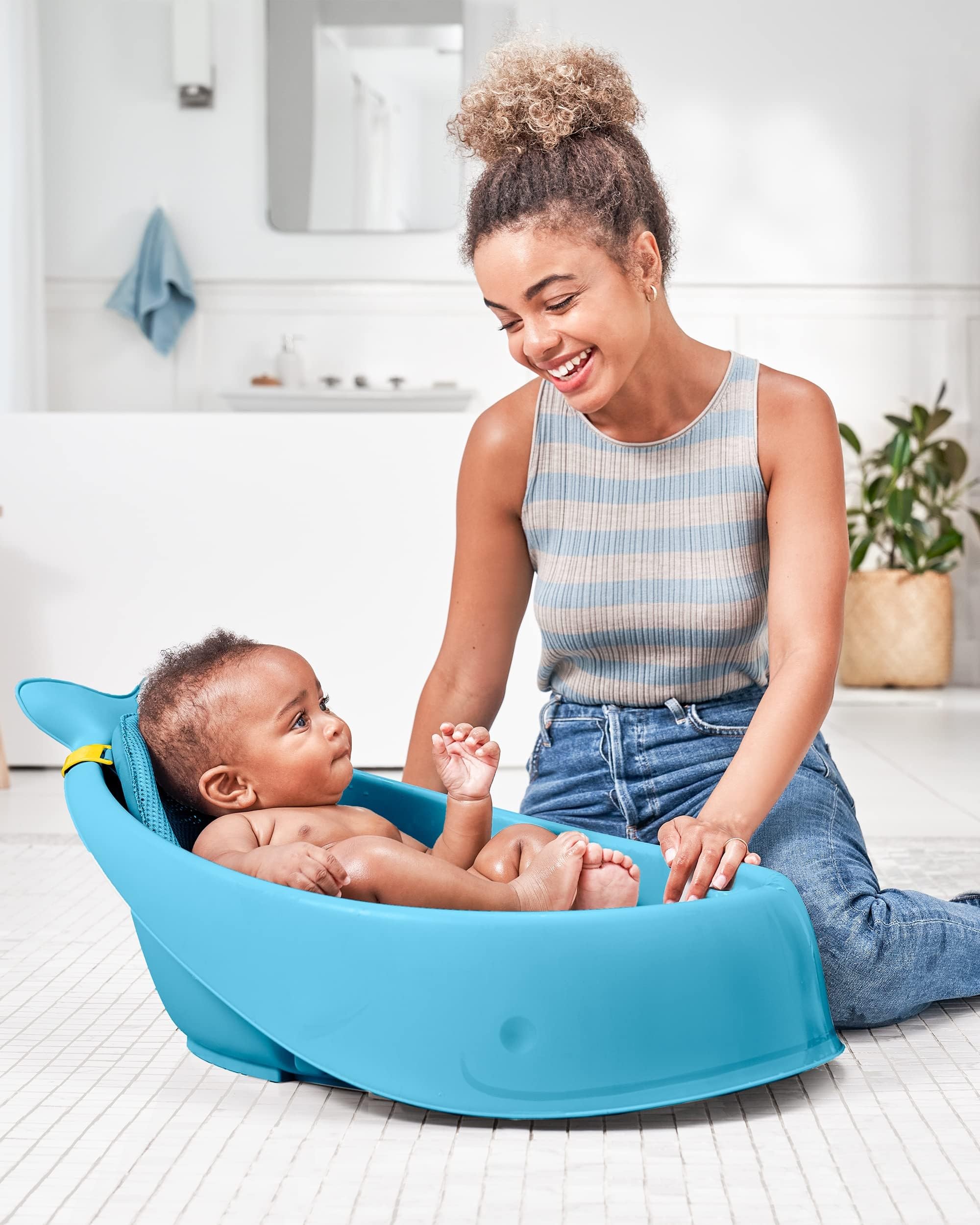 Skip Hop Moby Baby Bath Essential Set, Grey