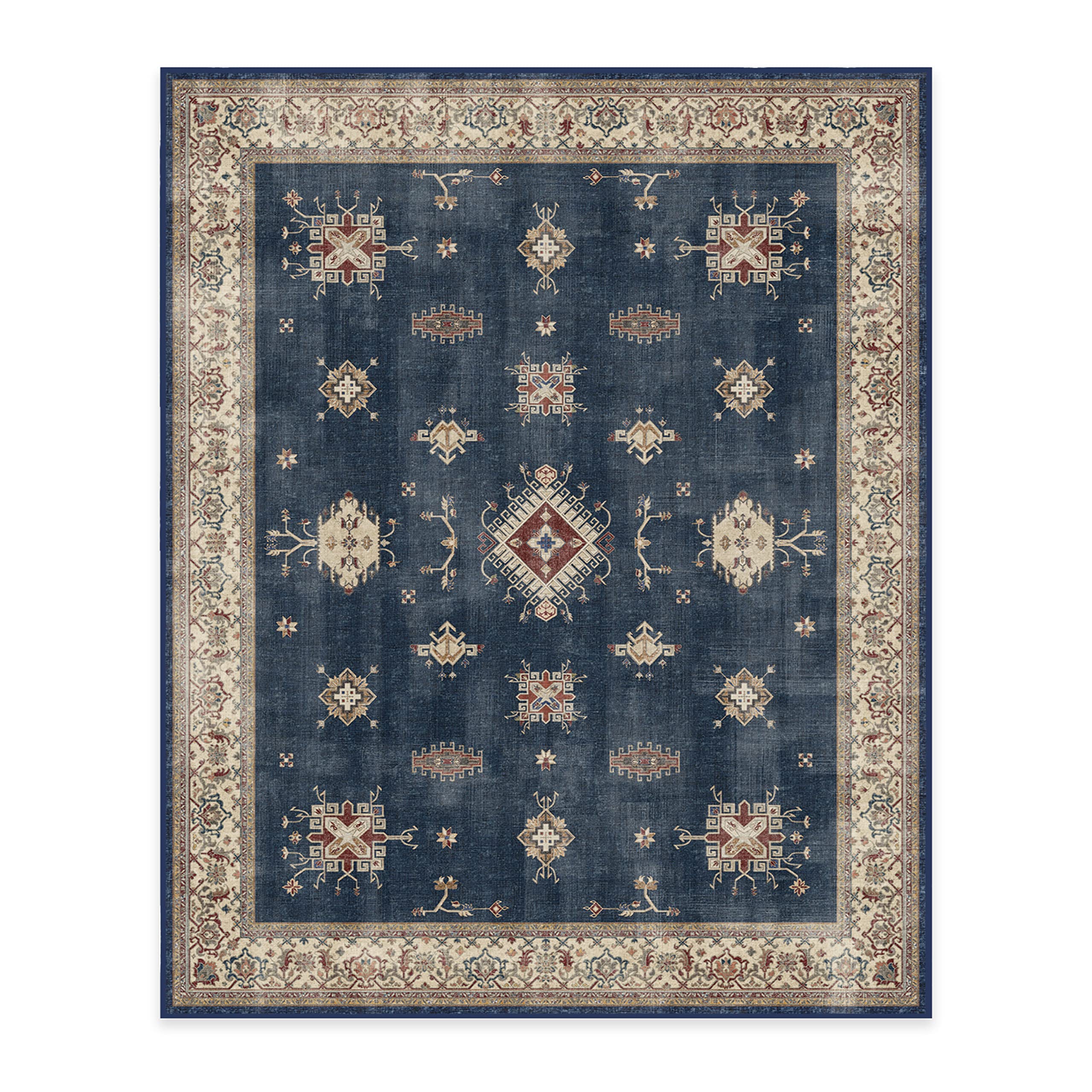 RUGGABLE – Verena Dark Wood – Machine Washable Runner Rug – Pet & Child Friendly – Stain & Water Resistant – Non-Slip – 2.5&