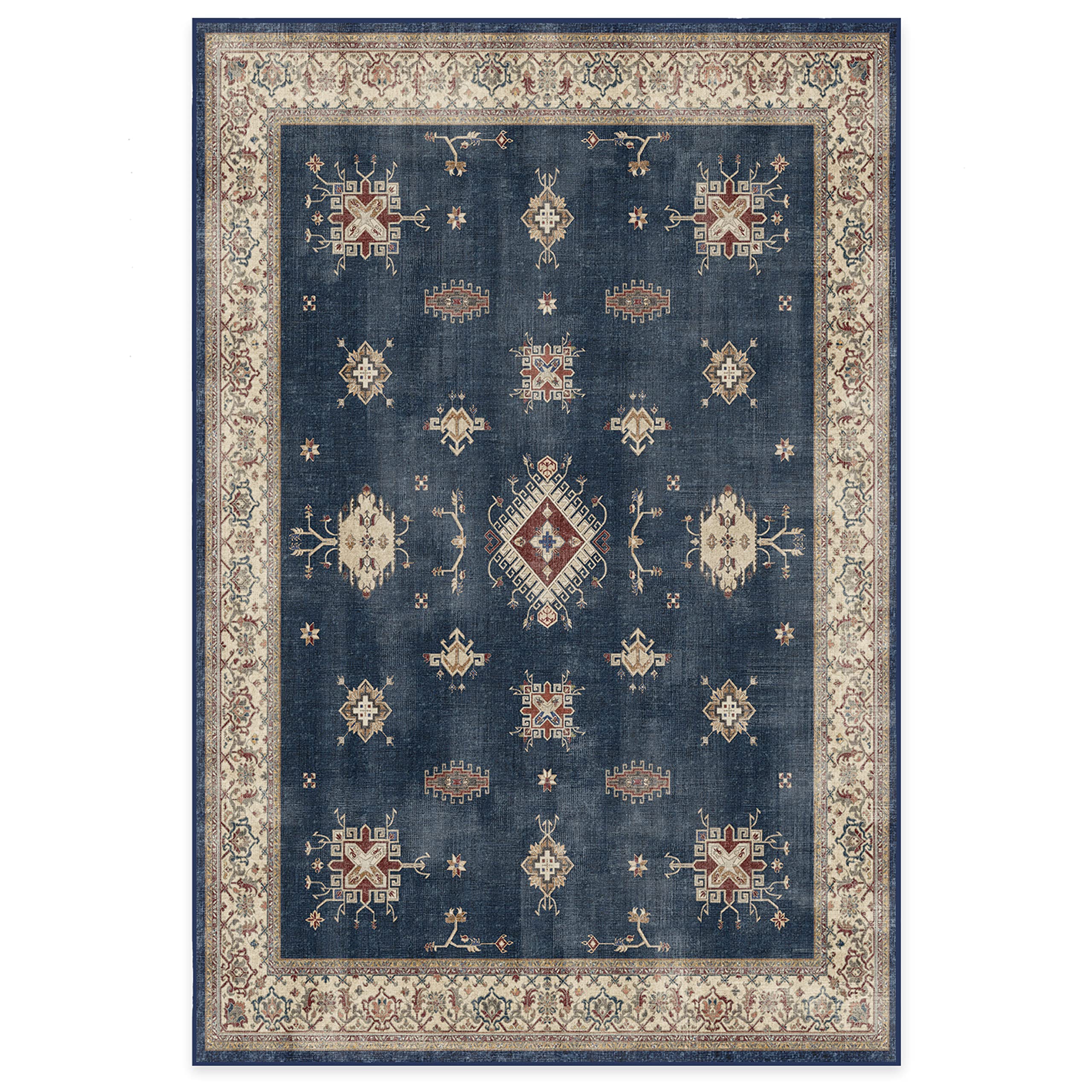 RUGGABLE – Verena Dark Wood – Machine Washable Runner Rug – Pet & Child Friendly – Stain & Water Resistant – Non-Slip – 2.5&