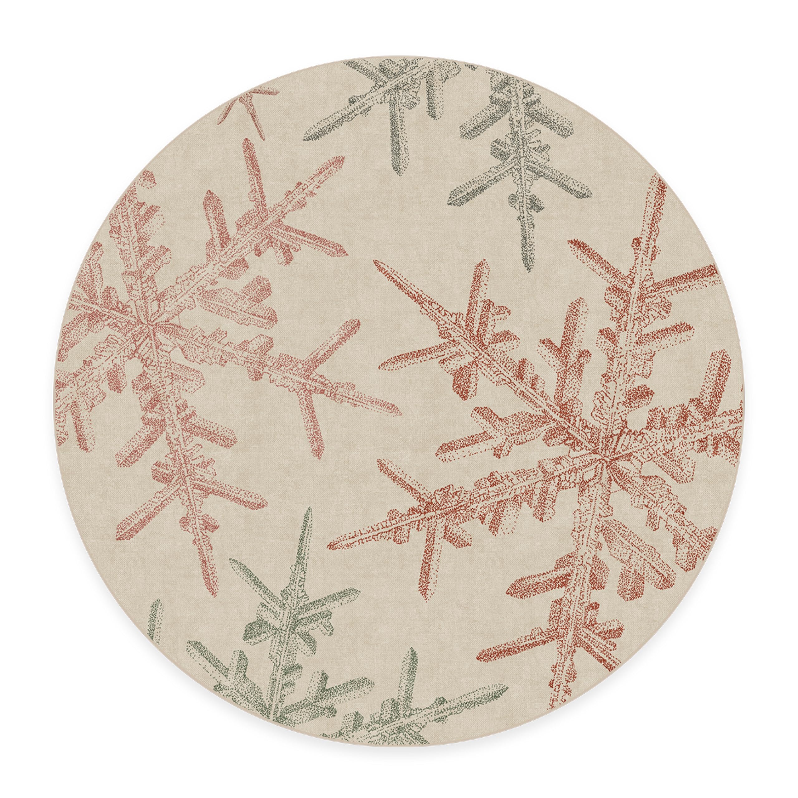 RUGGABLE Winter Plaid Washable Rug - Perfect Holiday Area Rug for Living Room Bedroom Kitchen - Pet & Child Friendly - Stain & Water Resistant - Dress Stewart Tartan Plaid 3&