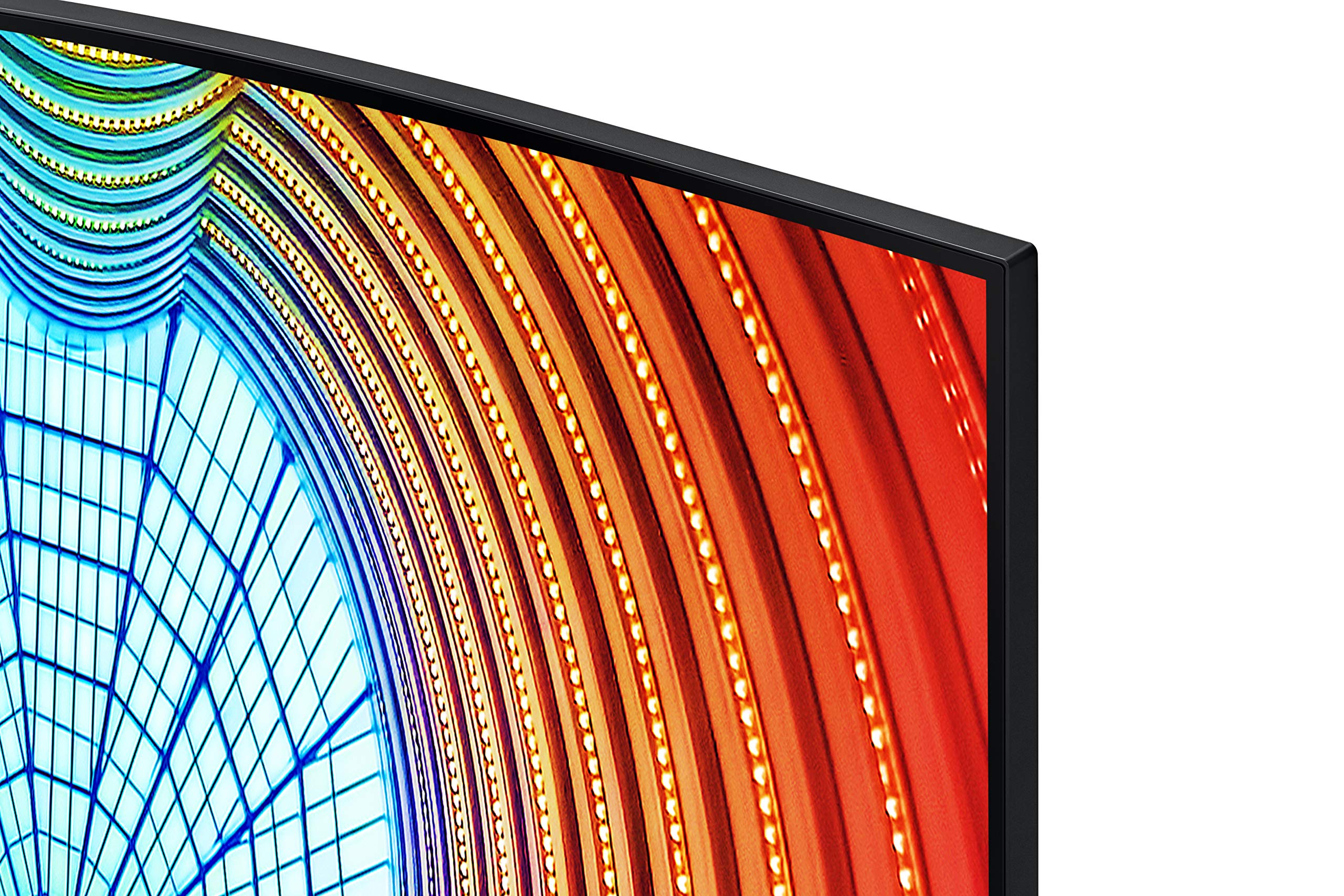 SAMSUNG 34-Inch ViewFinity S65TC Series Ultra-WQHD 1000R Curved Computer Monitor, HDR10, 100Hz, AMD FreeSync, Thunderbolt 4, Height Adjustable Stand, Built-in Speakers, Eye Care, LS34C650TANXGO, 2024
