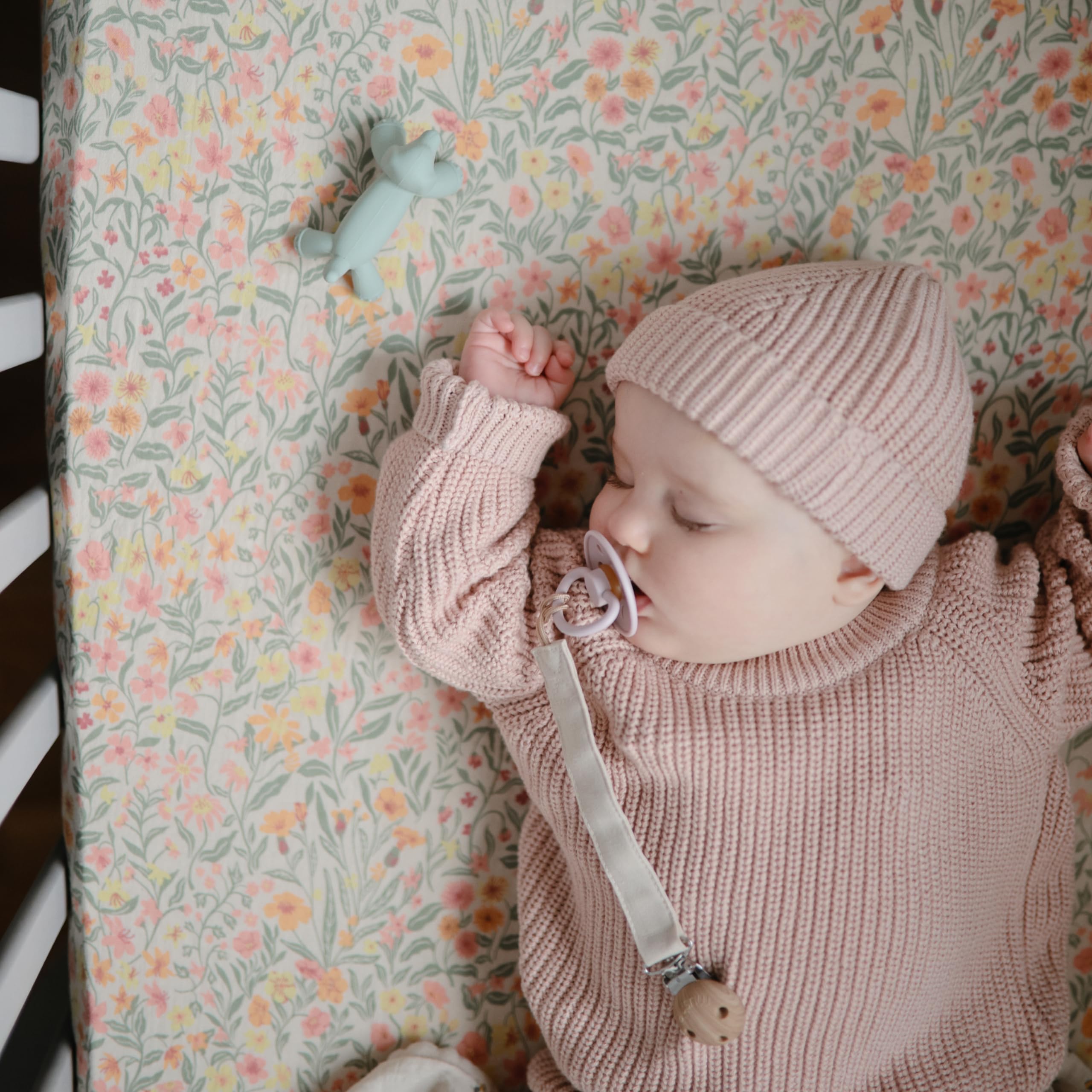 mushie Silicone Baby Teether Toy | Bunny