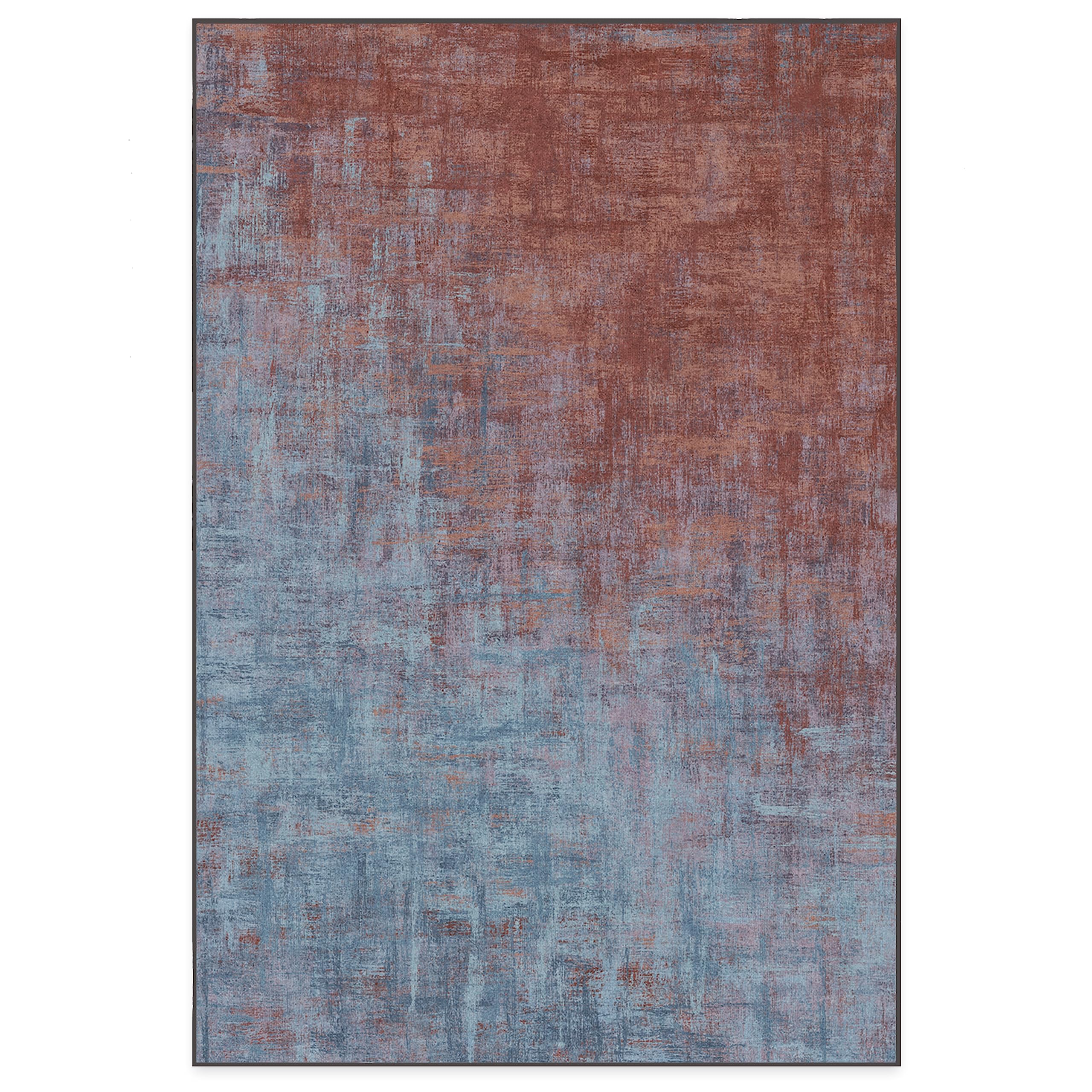 RUGGABLE Impasto Washable Rug - Perfect Modern Area Rug for Living Room Bedroom Kitchen - Non-Slip, Pet & Child Friendly, Stain & Water Resistant - Durable - Sage Green 3&