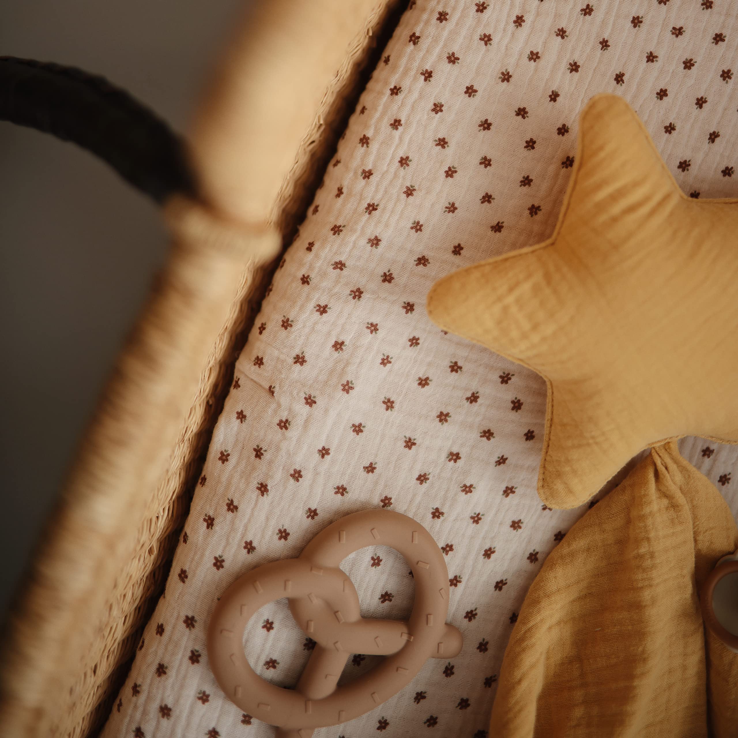 mushie Silicone Baby Teether Toy | Bunny