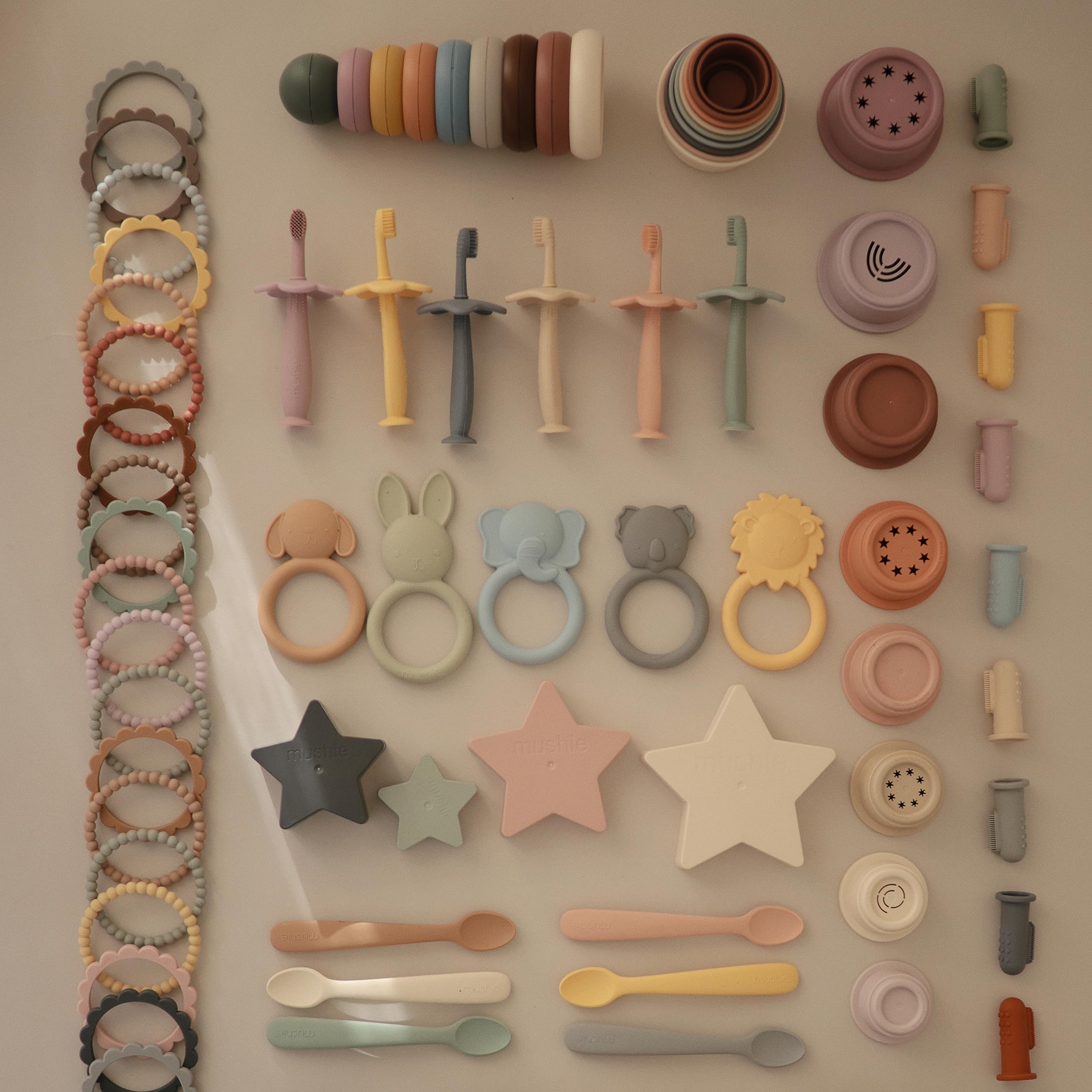 mushie Stacking Cups Toy | Made in Denmark (Original)