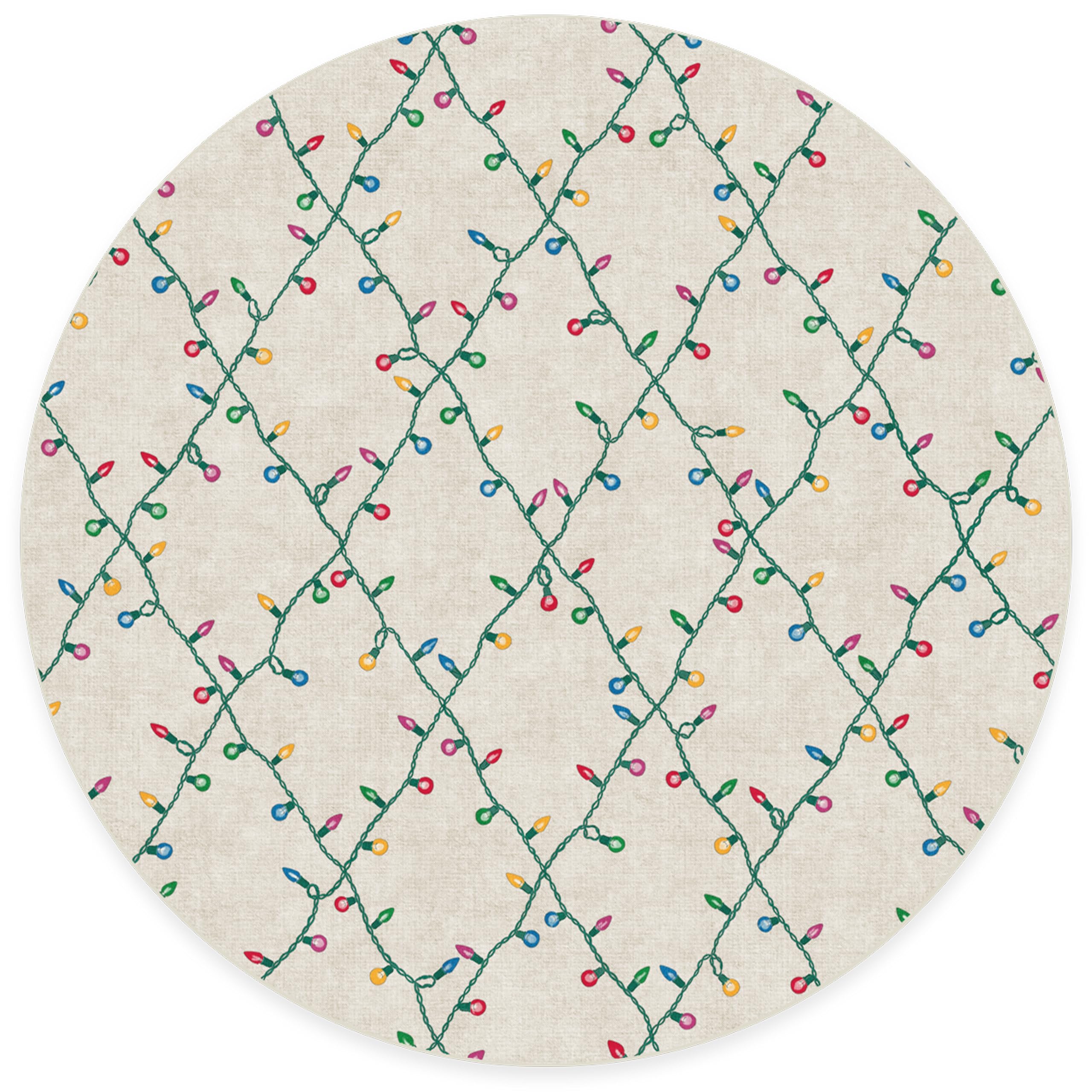 RUGGABLE Winter Plaid Washable Rug - Perfect Holiday Area Rug for Living Room Bedroom Kitchen - Pet & Child Friendly - Stain & Water Resistant - Dress Stewart Tartan Plaid 3&