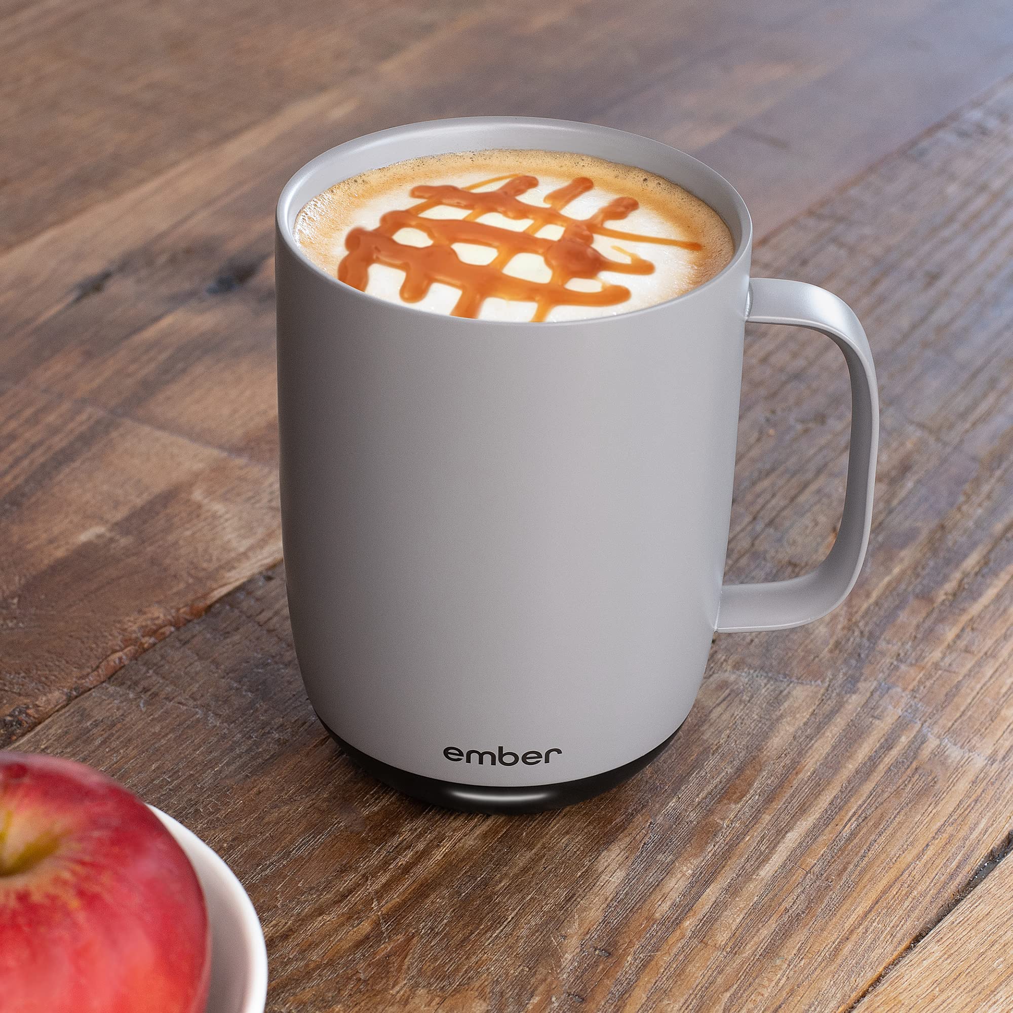Ember Temperature Control Smart Mug 2, 14 Oz, App-Controlled Heated Coffee Mug with 80 Min Battery Life and Improved Design, White