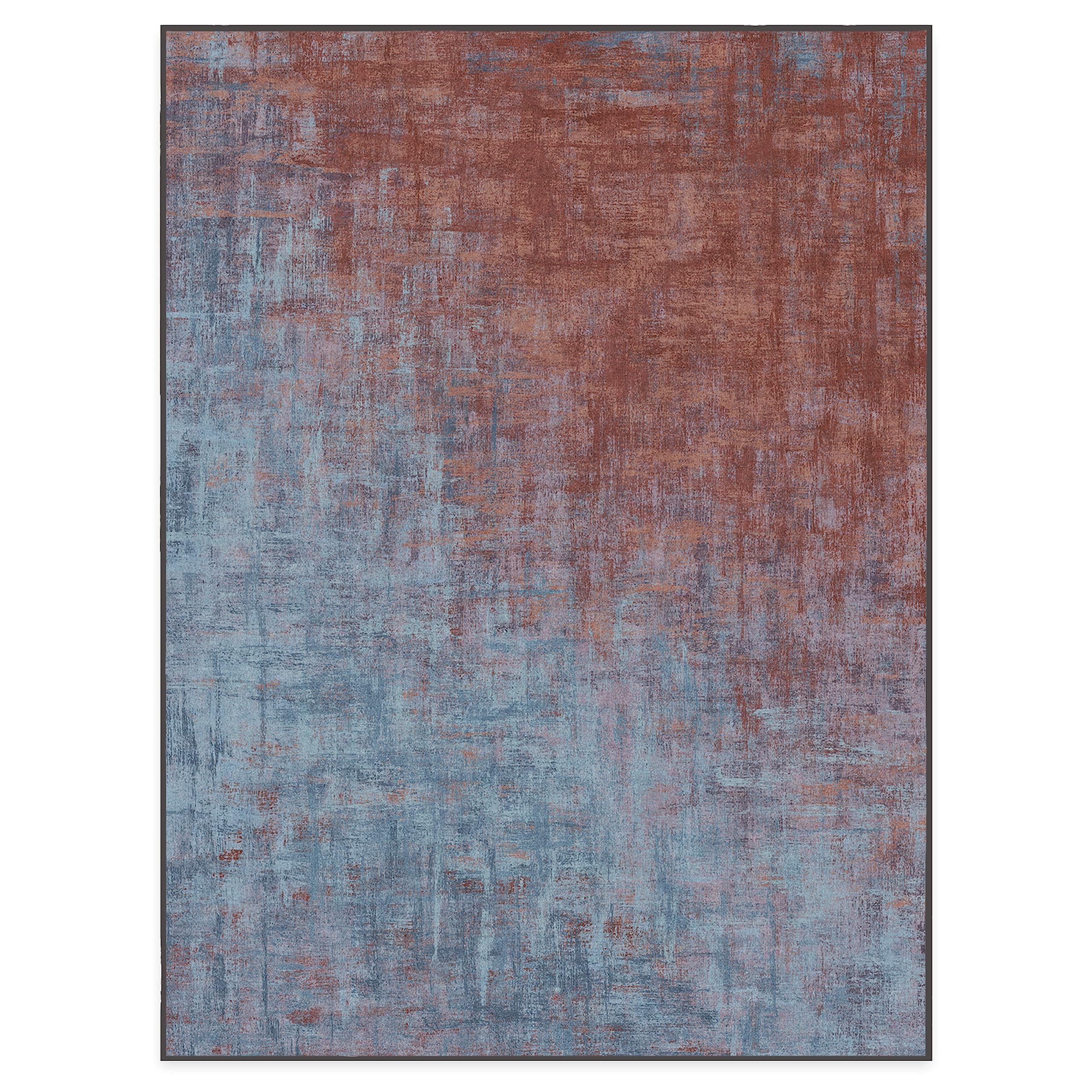 RUGGABLE Impasto Washable Rug - Perfect Modern Area Rug for Living Room Bedroom Kitchen - Non-Slip, Pet & Child Friendly, Stain & Water Resistant - Durable - Sage Green 3&