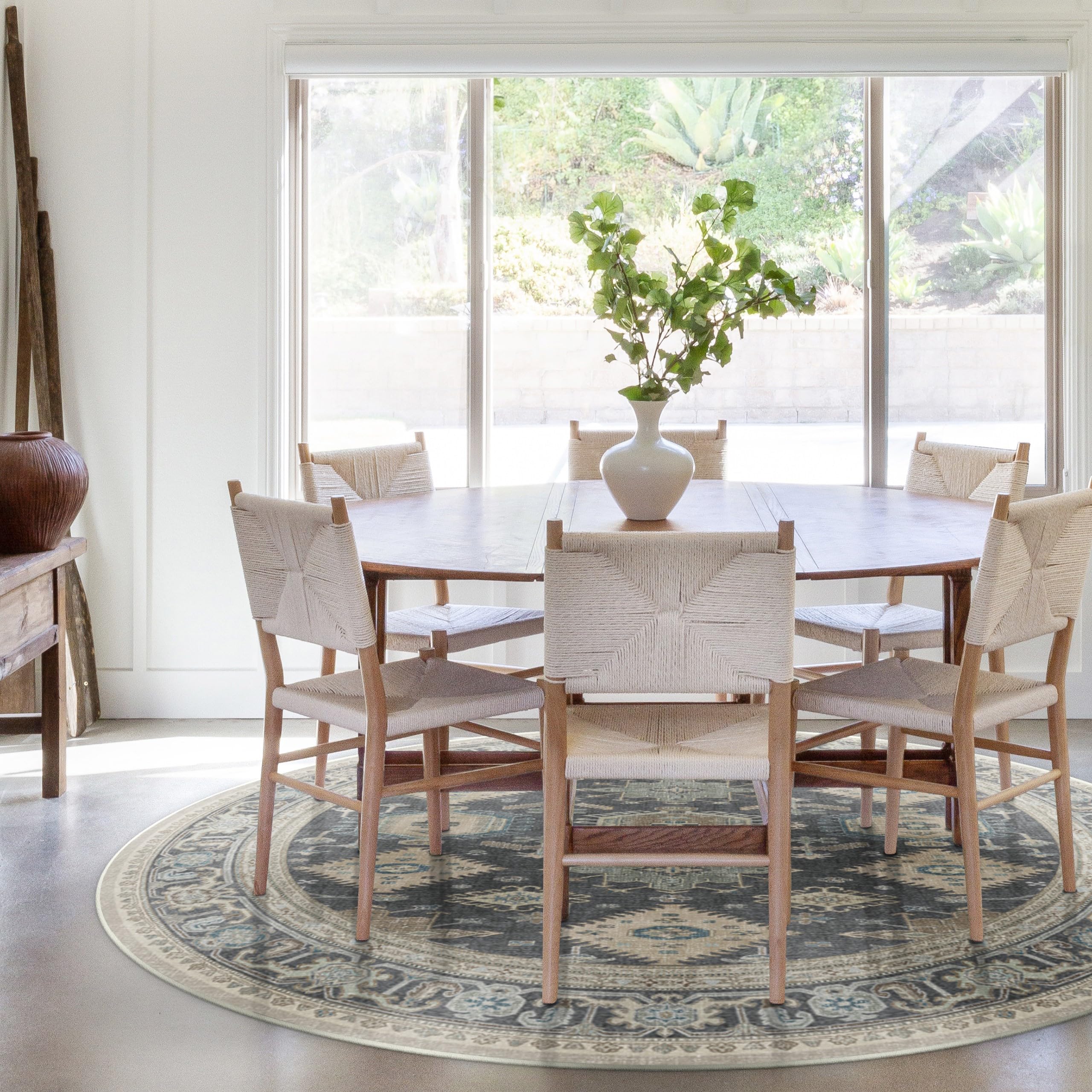 RUGGABLE – Cambria Ruby – Machine Washable Runner Rug – Pet & Child Friendly – Stain & Water Resistant – Non-Slip – 2.5&