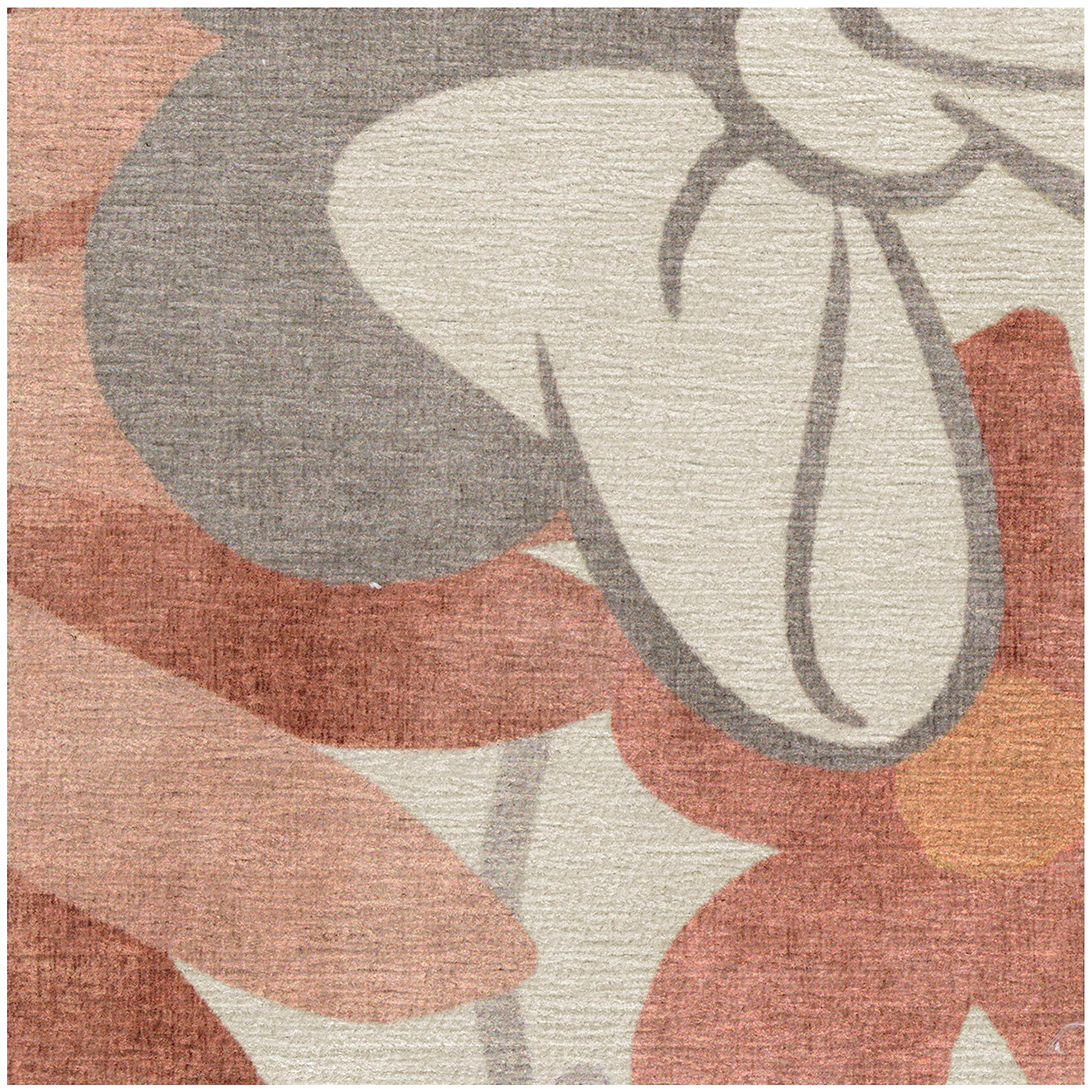 RUGGABLE Disney Classic Minnie Mouse Washable Rug - Perfect Area Rug for Nursery Playroom Kids Room - Pet & Child Friendly - Stain & Water Resistant - Trellis Pink 5&