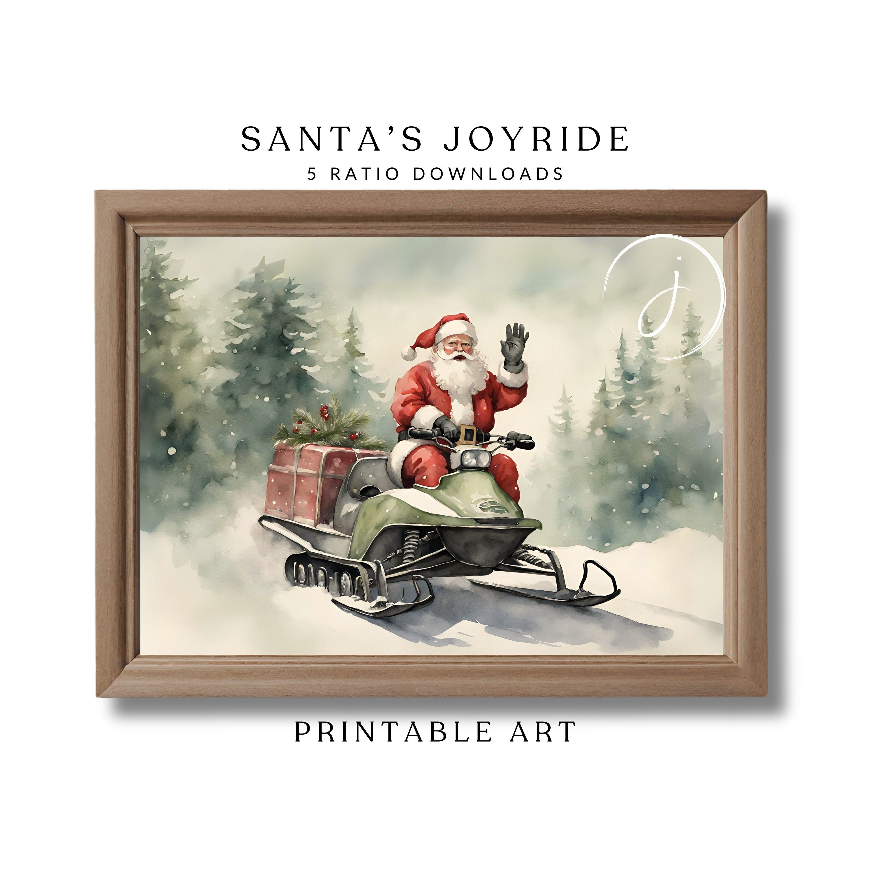 Fun Christmas Art | Santa&