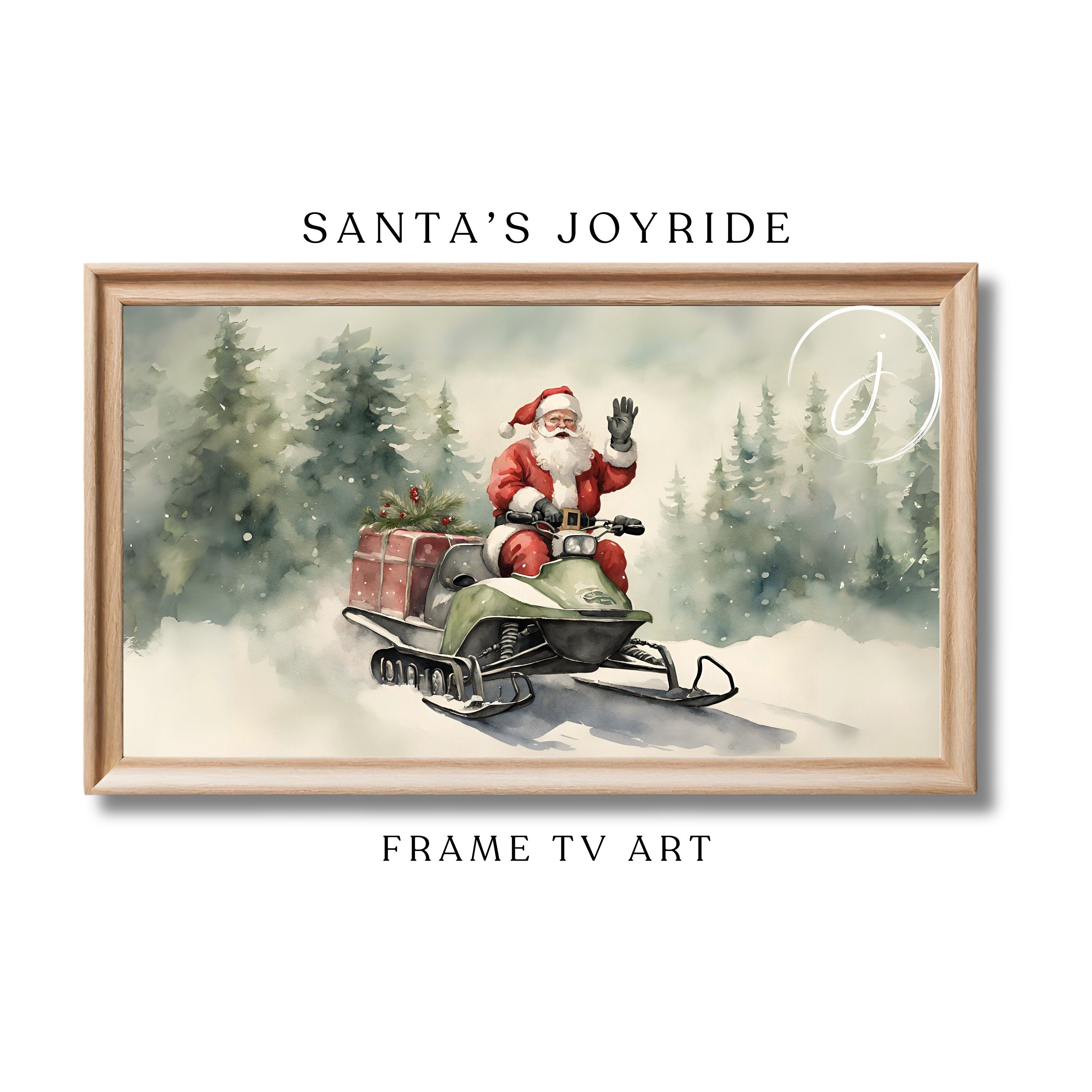 Fun Christmas Art | Santa&