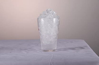 Frigidaire Nugget Ice Maker, Countertop Ice Machine with Transparent Window, Sonic Ice Maker with 44 lbs. Capacity, Auto Self Cleaning Ice Maker Machine, 2.0 Gen, Cream - 16.75D x 11.75W x 20.25H