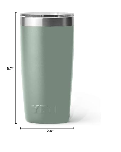 YETI Rambler 10 oz Tumbler, Stainless Steel, Vacuum Insulated with MagSlider Lid