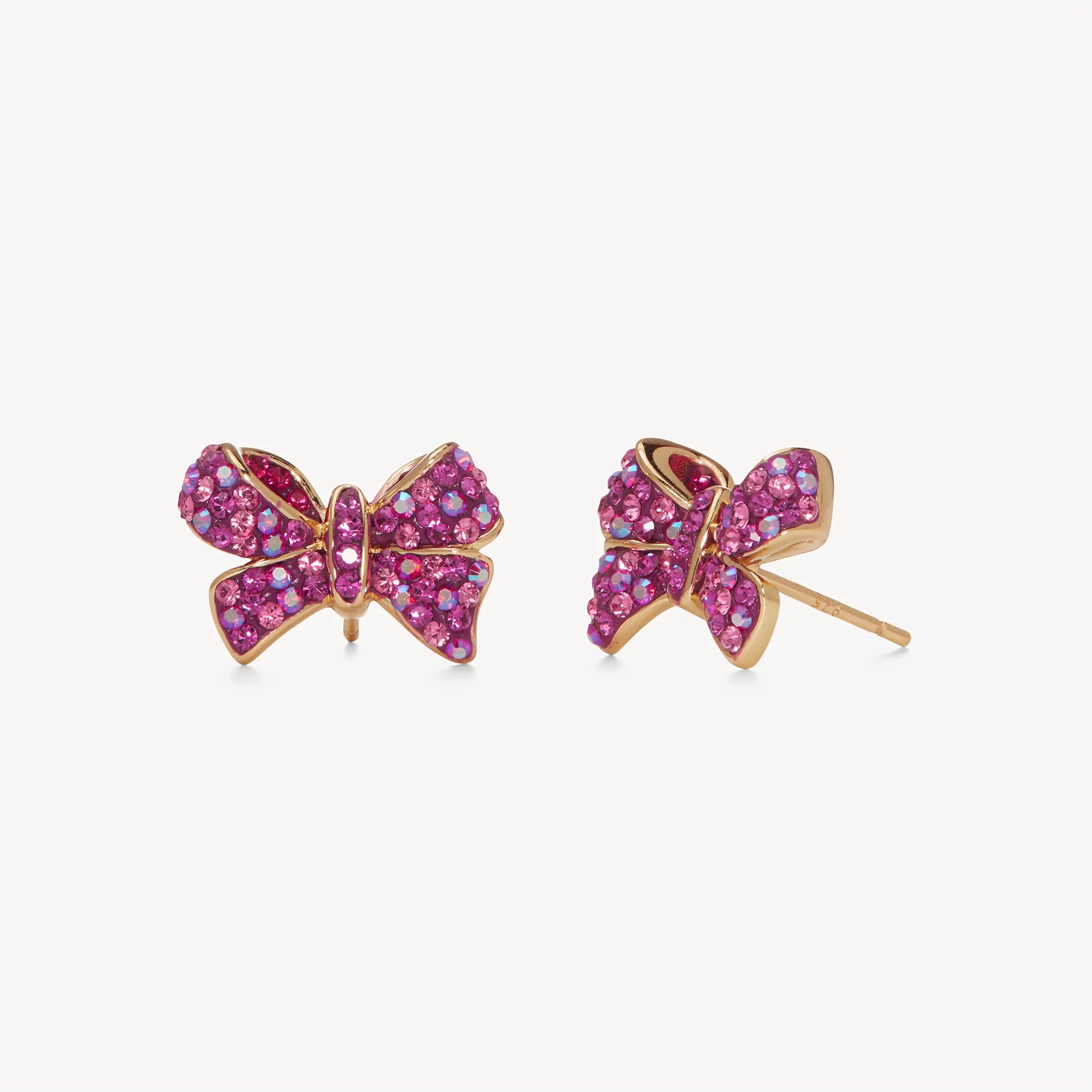 Bow Sparkle Stud Earrings
