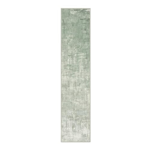 RUGGABLE Impasto Washable Rug - Perfect Modern Area Rug for Living Room Bedroom Kitchen - Non-Slip, Pet &amp; Child Friendly, Stain &amp; Water Resistant - Durable - Sage Green 3&