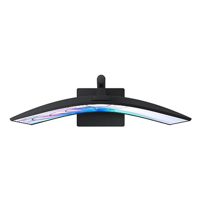 SAMSUNG 34-Inch ViewFinity S65TC Series Ultra-WQHD 1000R Curved Computer Monitor, HDR10, 100Hz, AMD FreeSync, Thunderbolt 4, Height Adjustable Stand, Built-in Speakers, Eye Care, LS34C650TANXGO, 2024