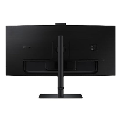 SAMSUNG 34-Inch ViewFinity S65TC Series Ultra-WQHD 1000R Curved Computer Monitor, HDR10, 100Hz, AMD FreeSync, Thunderbolt 4, Height Adjustable Stand, Built-in Speakers, Eye Care, LS34C650TANXGO, 2024