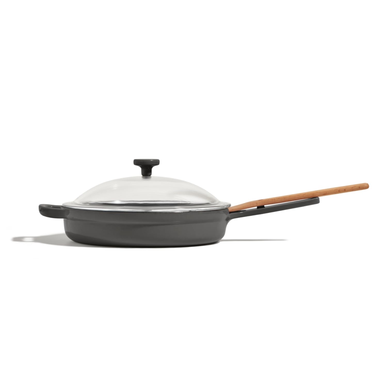 Our Place Cast Iron Always Pan | Premium Enameled, Toxin-Free Surface | 10-inch 8-in-1 Multifunctional Cookware System | Lid, Handle Covers | Heavy Duty Skillet | Oven &amp; High Heat Safe | Sage