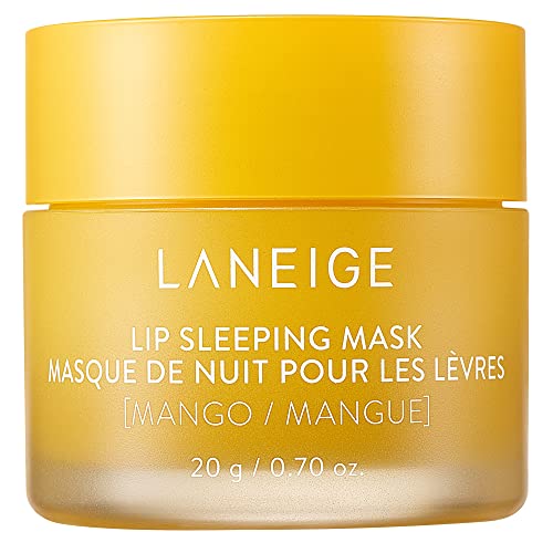 LANEIGE Lip Sleeping Mask: Nourish, Hydrate, Vitamin C, Murumuru &amp; Shea Butter, Antioxidants, Flaky, Dry Lips
