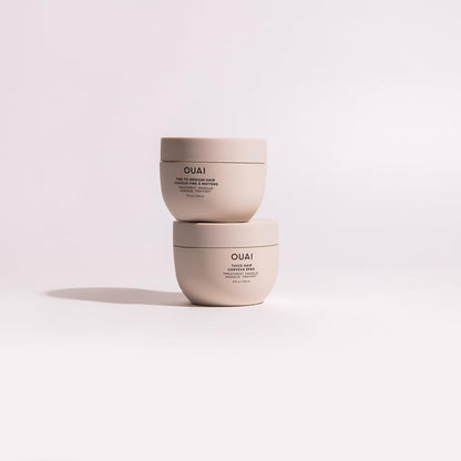OUAI Fine to Medium Hair Treatment Masque - Hair Mask for Hair Repair, Hydration and Shine - With Shea Butter, Keratin and Panthenol - Paraben, Phthalate and Sulfate Free Hair Care (8 Fl Oz)