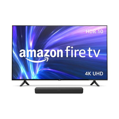 Amazon Fire TV 50&quot; 4-Series 4K UHD smart TV with Fire TV Alexa Voice Remote, stream live TV without cable
