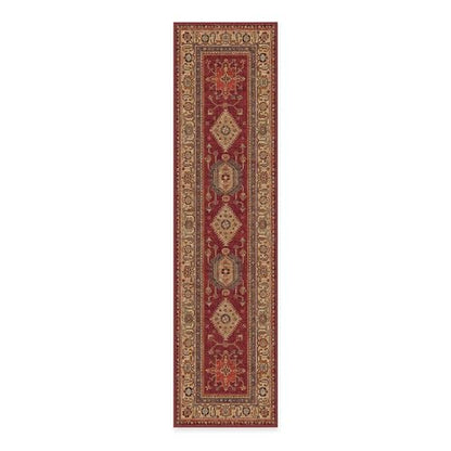 RUGGABLE – Cambria Ruby – Machine Washable Runner Rug – Pet &amp; Child Friendly – Stain &amp; Water Resistant – Non-Slip – 2.5&