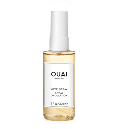OUAI Wave Spray - Coconut Oil &amp; Rice Protein Texture Mist for Voluminous Beach Waves with Shine - Paraben Free, Safe for Color &amp; Keratin-Treated Hair (4.9 fl oz)