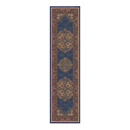 RUGGABLE Disney Traditional Mickey Mouse Washable Rug - Perfect Area Rug for Nursery Playroom Kids Room - Pet &amp; Child Friendly - Stain &amp; Water Resistant - Damask Grey 3&