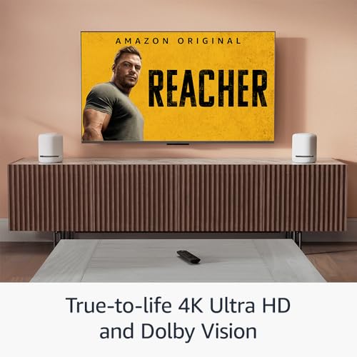 Amazon Fire TV Stick 4K (newest model) with AI-powered Fire TV Search, Wi-Fi 6, stream over 1.5 million movies and shows, free &amp; live TV