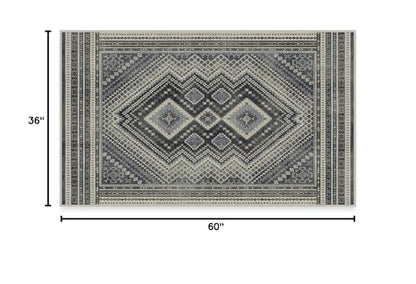 RUGGABLE Kaden Washable Rug - Perfect Vintage Area Rug for Living Room Bedroom Kitchen - Pet &amp; Child Friendly - Stain &amp; Water Resistant - Amber Red 3&