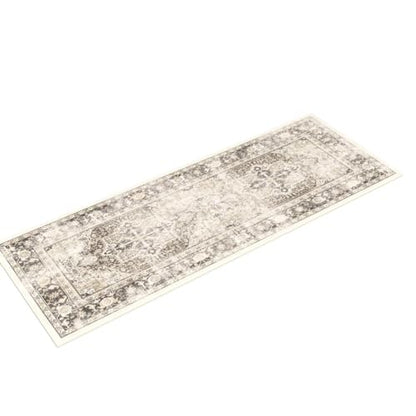 RUGGABLE Kamran Washable Rug - Perfect Vintage Area Rug for Living Room Bedroom Kitchen - Pet &amp; Child Friendly - Stain &amp; Water Resistant - Hazel 5&