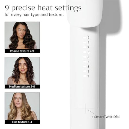 T3 SinglePass Curl X Extra-Long Barrel Curling Iron with 9 Heat Settings and Ceramic Barrel for Fast Styling and Lasting Curl Results on All Hair Types