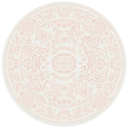 RUGGABLE Washable 2x3 Area Rug, Delphina Delft Blue, Premium Vintage Rugs for Living Room, Bedroom, Kitchen, Office, Classroom with Gripper Non Slip Pad