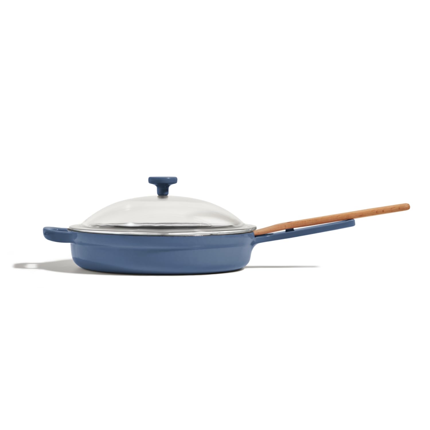 Our Place Cast Iron Always Pan | Premium Enameled, Toxin-Free Surface | 10-inch 8-in-1 Multifunctional Cookware System | Lid, Handle Covers | Heavy Duty Skillet | Oven &amp; High Heat Safe | Sage