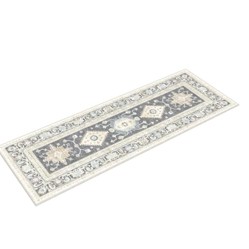 RUGGABLE – Cambria Ruby – Machine Washable Runner Rug – Pet &amp; Child Friendly – Stain &amp; Water Resistant – Non-Slip – 2.5&