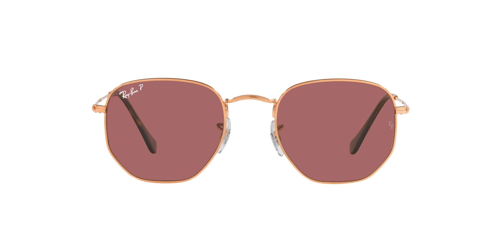 Ray-Ban RB3548N Hexagonal Flat Lens Sunglasses