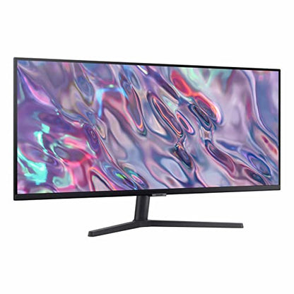 SAMSUNG 34-Inch ViewFinity S65TC Series Ultra-WQHD 1000R Curved Computer Monitor, HDR10, 100Hz, AMD FreeSync, Thunderbolt 4, Height Adjustable Stand, Built-in Speakers, Eye Care, LS34C650TANXGO, 2024