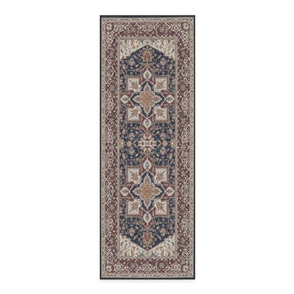 RUGGABLE Maral Heriz Washable Rug - Perfect Vintage Area Rug for Living Room Bedroom Kitchen - Pet &amp; Child Friendly - Stain &amp; Water Resistant - Creme 3&