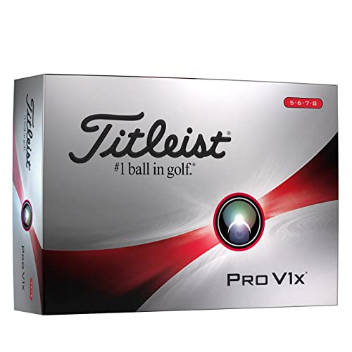 Titleist Pro V1x Golf Balls (One Dozen)
