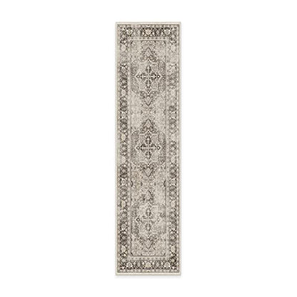 RUGGABLE Kamran Washable Rug - Perfect Vintage Area Rug for Living Room Bedroom Kitchen - Pet &amp; Child Friendly - Stain &amp; Water Resistant - Hazel 5&