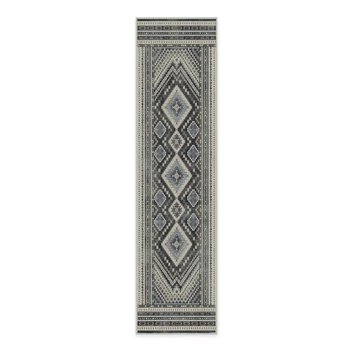 RUGGABLE Kaden Washable Rug - Perfect Vintage Area Rug for Living Room Bedroom Kitchen - Pet &amp; Child Friendly - Stain &amp; Water Resistant - Amber Red 3&