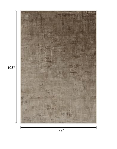 RUGGABLE Impasto Washable Rug - Perfect Modern Area Rug for Living Room Bedroom Kitchen - Non-Slip, Pet &amp; Child Friendly, Stain &amp; Water Resistant - Durable - Sage Green 3&