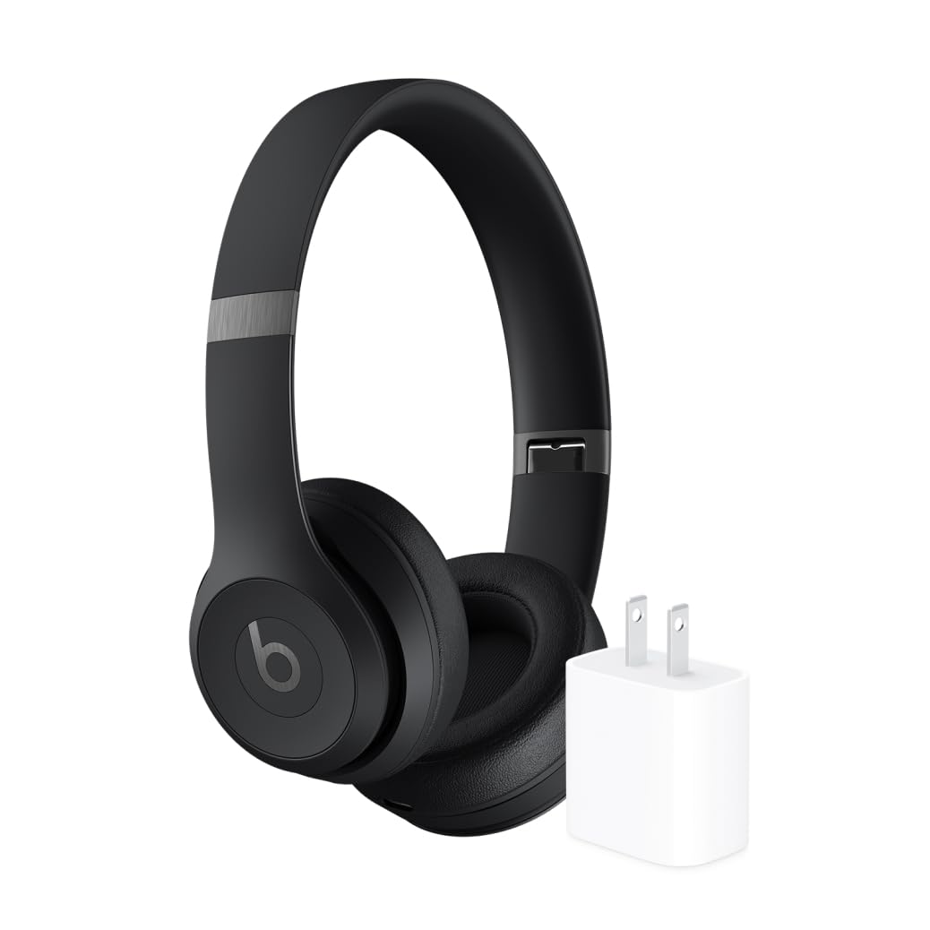 Beats Solo 4 - Wireless Bluetooth On-Ear Headphones, Apple &amp; Android Compatible, Up to 50 Hours of Battery Life - Cloud Pink