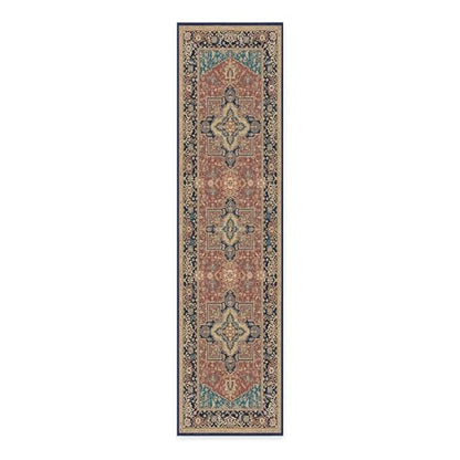 RUGGABLE Maral Heriz Washable Rug - Perfect Vintage Area Rug for Living Room Bedroom Kitchen - Pet &amp; Child Friendly - Stain &amp; Water Resistant - Creme 3&