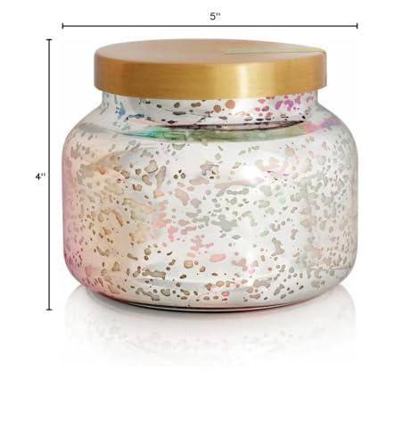 Capri Blue Volcano Scented Candles for Home - Mercury Iridescent Oversized Jar Candles - Long Lasting Candles - Holiday Candles - Luxury Candles Gifts for Women &amp; Men - Soy Candles (28 oz)