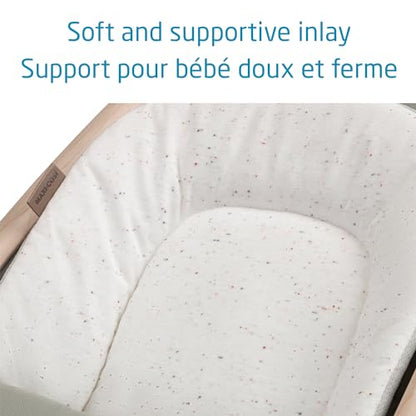 Maxi-Cosi 2-in-1 Kori Rocker, folds flat, travel, washable fabrics, Sand Horizon