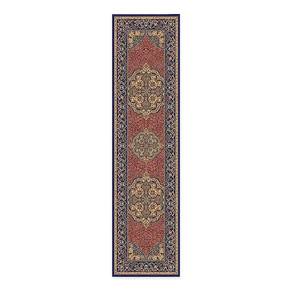 RUGGABLE Disney Traditional Mickey Mouse Washable Rug - Perfect Area Rug for Nursery Playroom Kids Room - Pet &amp; Child Friendly - Stain &amp; Water Resistant - Damask Grey 3&